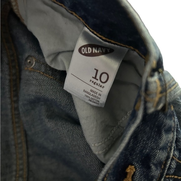 Old Navy Bootcut Denim Distressed Jeans Regular • Size: 10R • Used - Picture 3 of 4